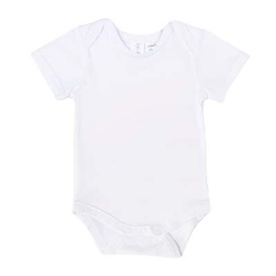 Baby Blanks Short Sleeve Bodysuit - UPrintDis